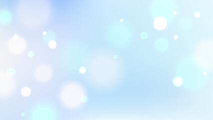 soft dreamy bokeh background light blue white blurred circles gentle ethereal bright airy abstract t
