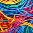 © anika - Optic cable communication, Optic cables.