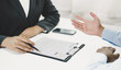 © Orathai - Business people hold a resume and talk to job applicants for job interviews about careers and Their personal history in the company. Recruitment concepts