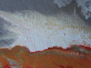  Modern abstract painting in gray and pink palette