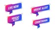 © Vidya Rahmandari - Colorful modern banners set for web and app