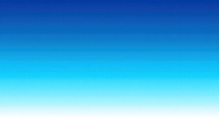 Wall Mural - a smooth blue gradient background transitioning from deep blue at the top to white at the bottom.