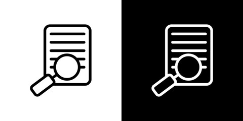 Wall Mural - Defining icon line art, vector set
