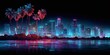 © Oleksandr - Neon Miami Nights: Double Exposure of Cityscape and Tropical Palms