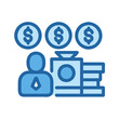 © MonoPixel - Stylish Wages Icon for Earnings