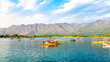 © mrinal - Dal Lake or Dal Jheel is a freshwater lake and is the most famous tourist attraction in Srinagar, India