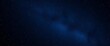 © rattana - Vast, dark cosmic expanse speckled with vibrant blue and white stars, blue, constellations