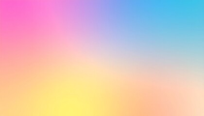 Wall Mural - pastel colors gradient background creating smooth transition effect