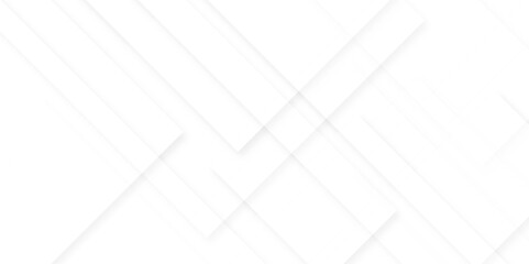 Canvas Print - modern white and gray technology concept diamond triangle geometric line background, design lines pa