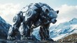 © Wahyu - Mech bear in snowy mountains