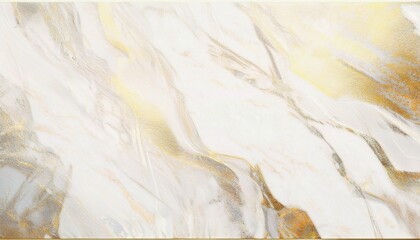 Leinwandbilder - luxurious white marble texture with gold and pastel veining for high-end branding, website background, packaging design, and elegant print media

