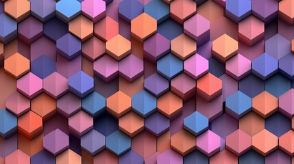 Leinwandbilder - Colorful background with many different colored squares. The squares are all different colors and sizes. The background is very colorful and vibrant