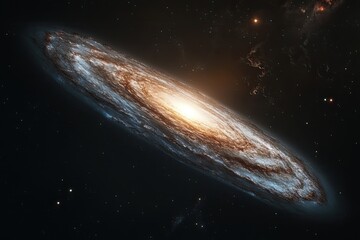 Wall Mural - Spiral Galaxy in Deep Space (13)