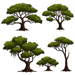 lush canopy collection ai generated