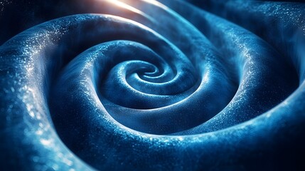 Wall Mural - hypnotic geometric vortex