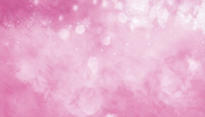 Fototapete - soft pink glitter texture with dreamy bokeh light overlay for feminine web design, elegant branding, luxury packaging, beauty blog background, or romantic print media graphic


