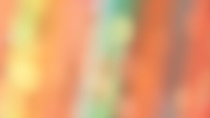 Canvas Print - abstract blurred background with soft blended colors of orange yellow and green gradients