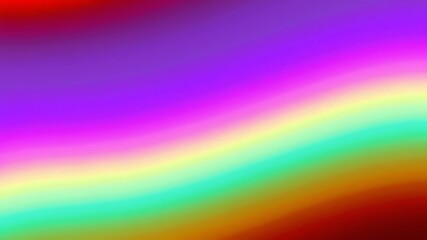 Canvas Print - abstract colorful gradient background with vibrant hues of purple pink yellow green and red