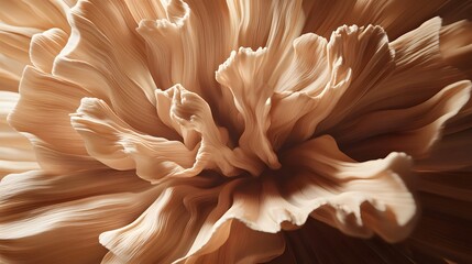 Wall Mural - Abstract Beige Flower Soft Petals Texture Background
