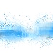 © Duit - Abstract blue halftone background design
