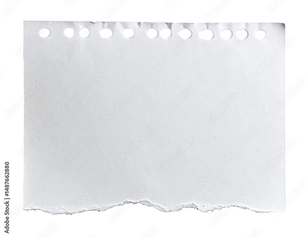Torn paper with distressed edges and a textured perfect scrapbook ...