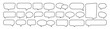 © Cali6ro - Speech Bubble set. Talk bubble. Cloud speech bubbles collection. Vector set icons.