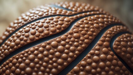 Poster - Basketball surface. Bumpy texture.