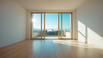  Lovely new apartment showcasing interior decor and a room with a window view