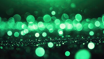 Wall Mural - Abstract close-up of gradient background with sparkling bokeh dust particles