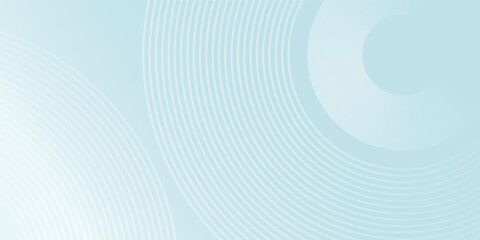 Wall Mural - modern abstract background. glossy white gradient circle lines. minimal geometric pattern. simple gr