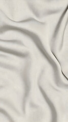 Wall Mural - Soft, Draped Fabric Texture, Light Grey, Smooth Surface, Studio Shot, Background for Design