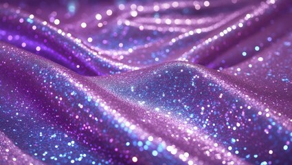 Wall Mural - background featuring purple glitter paper texture