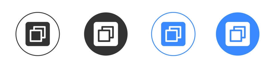 Window Restore icon editable flat vector illustration concept.