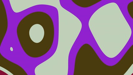 Wall Mural - Abstract animated fluid background with soft texture, vibrant colors and seamless looping