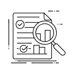 Wall Mural - audit icon icon, audit icon vector illustration-simple illustration of audit icon , perfect for audi