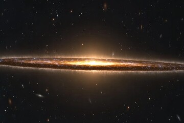 Wall Mural - Cosmic ring galaxy (2)