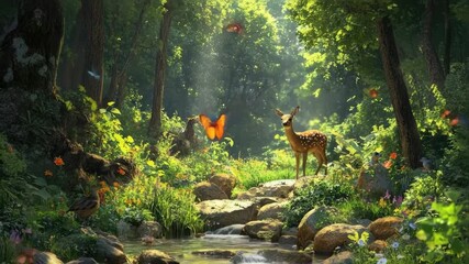 Wall Mural - World Animal day concept.
