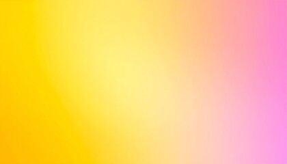 Wall Mural - yellow and pink gradient creating soft and dreamy background