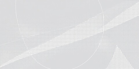 Wall Mural - abstract grey and white halftone pattern, geometric shapes, modern design, modern, grey scale