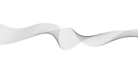 Wall Mural - abstract wave elements. seamless wave pattern. wavy curve line art striped graphic template. wavy ho