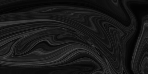 Wall Mural - black silk black luxury background with liquid marble effect background. acrylic pour color liquid m