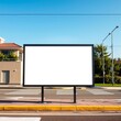 © Pixel Diversity - The street advertising concept billboard blank mockup show empty poster advertising blank billboard mockup information board