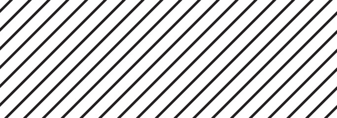 Wall Mural - Thick left diagonal lines. Stripe texture background. Seamless vector pattern