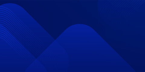 Wall Mural - abstract blue background. modern simple blue geometric design. minimal shapes. suit for booklet, bro