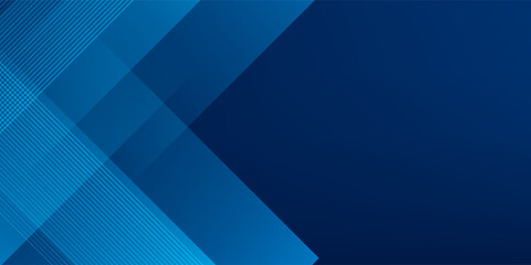 Wall Mural - modern blue abstract background with elegant bright diagonal lines