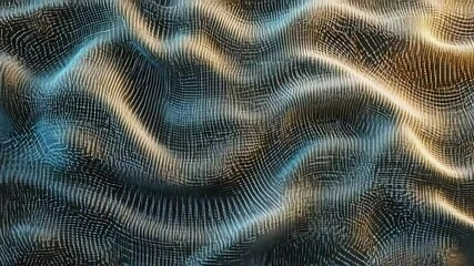 Abstract rippling network background