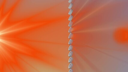 Wall Mural - 3d abstract beautiful background with colorful glowing particles, depth of field and bokeh effect.