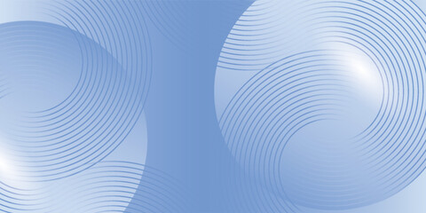 Wall Mural - abstract blue modern background with circle elements. digital technology concept.