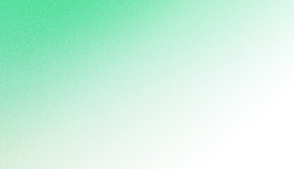 Fototapete - Abstract green gradient background with black corner.