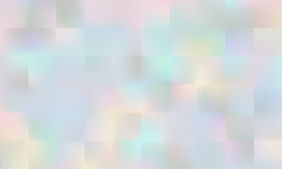 Fototapete - This light pastel colors lowpoly mosaic Abstract Background with Blurred Squares is perfect for Creative Designs, bringing tranquility to any